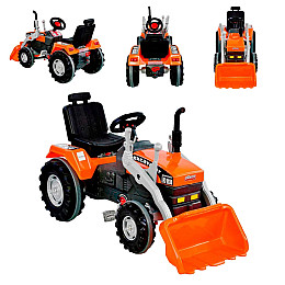 Экскаватор с педалями и ковшом Pilsan 126 х 54 х 66 см Orange (76444)