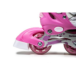 Роликовые коньки Happy Mondays 27-30 16-18 см Pink (2101913753)