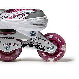 Роликовые коньки Happy Mondays 27-30 16-18 см Pink (236231528)