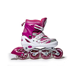 Роликовые коньки Happy Mondays 38-42 23,5-27 см Pink (21658521)