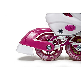 Роликовые коньки Happy Mondays 38-42 23,5-27 см Pink (21658521)