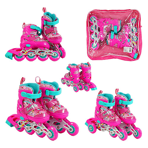 Роликовые коньки Best Roller 26-28 15-16.5 см Pink (153146)
