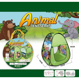 Дитячий намет Yufeng Тваринки Tent Series 70х70х85 см Green (137602)
