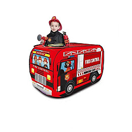 Детская палатка Play Tent Автобус пожарной службы 112 х 72 х 72 см Multicolor (151977)