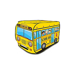 Дитячий намет Play Tent Шкільний автобус 112 х 72 х 72 см Multicolor (151979)