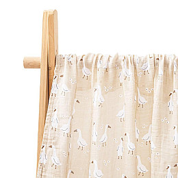 Набор муслиновых детских пеленальных одеял OldBro комплект 2 шт 100х120 см funny stories