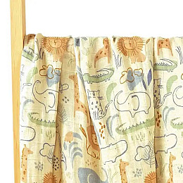 Набор муслиновых детских пеленальных одеял OldBro комплект 2 шт 100х120 см sunny Jungle