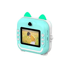 Дитячий цифровий фотоапарат моментального друку Котик Mint OldBro Kids