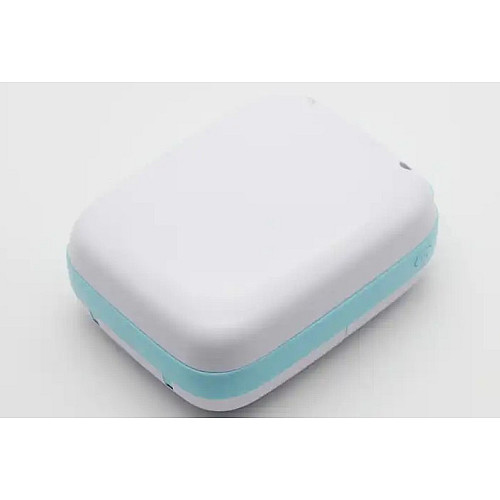 Портативний термопринтер OldBro Bambi Cat Mini printer Blue 5 рулонів самоклеючого термопаперу