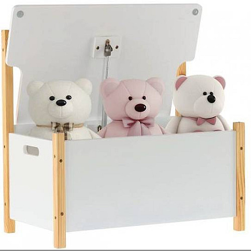 Скамейка Chomik DAISY детская с сундуком для хранения игрушек