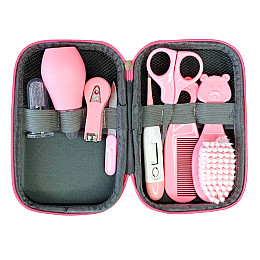Дитячий гігієнічний набір Mega Zayka MGZ-0718(Pink) у футлярі