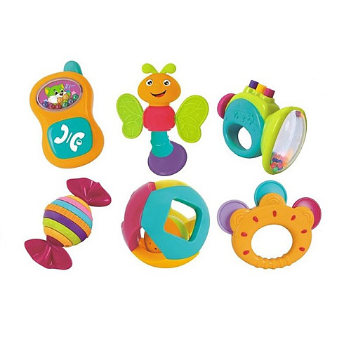 Набір брязкальця Hola 6 видів Multicolor (116408)