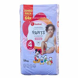Детские подгузники - трусики Kruidvat 4 Maxi (8-15 кг) 64 шт JUMBO PACK