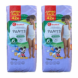 Детские подгузники - трусики Kruidvat 6 Extra Large (16-26 кг) 84 шт JUMBO PACK