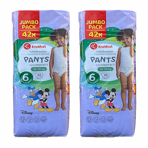 Детские подгузники - трусики Kruidvat 6 Extra Large (16-26 кг) 84 шт JUMBO PACK