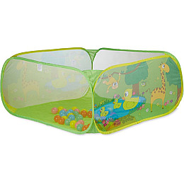 Манеж Enonedear 90 х 90 х 30 см 30 м'ячиків Green (152392)