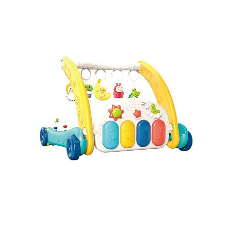 Ходунки Bibi-irn 2 в 1 47 x 10 x 39 см 4 погремушки Multicolor (153141)