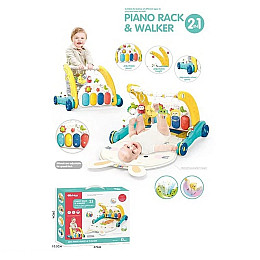 Ходунки Bibi-irn 2 в 1 47 x 10 x 39 см 4 погремушки Multicolor (153141)