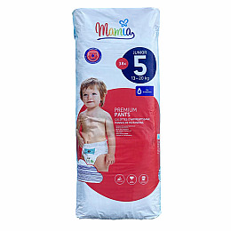 Подгузники-трусики Mamia Premium Pants Junior 5 (13-20 кг) 38 шт