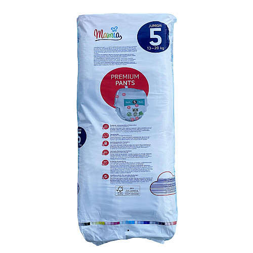 Подгузники-трусики Mamia Premium Pants Junior 5 (13-20 кг) 114 шт