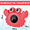 Дитячий термометр для ванної в формі краба UChef BT-02 Червоний (1025)