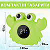 Дитячий термометр для ванної в формі краба UChef BT-02 Зелений (1026)