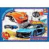 Пазлы Hot Wheels + постер 70 элем Gtoys (FW771)