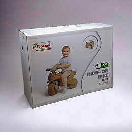 Іграшка дитяча каталка-толокар Мотобайк еко серія музичний Doloni (0139/01eco)