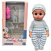 Пупс із пляшечкою Little Baby блакитний Mic (AD12308-G8/G9)