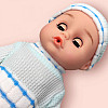 Пупс із пляшечкою Little Baby блакитний Mic (AD12308-G8/G9)