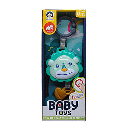 Брязкальце-підвіска Baby toys левко Mic (988-1/2/4/8/9/10)