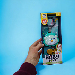Погремушка-подвеска Baby toys левко Mic (988-1/2/4/8/9/10)