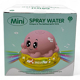 Игрушка интерактивная 2в1 Осьминог на суше и в воде розовый Mic (7018)