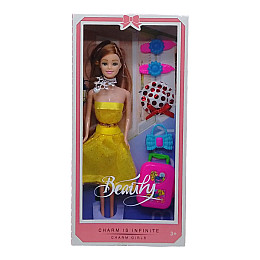Лялька з аксесуарами Beauty жовта Mic (ZR-562AB)