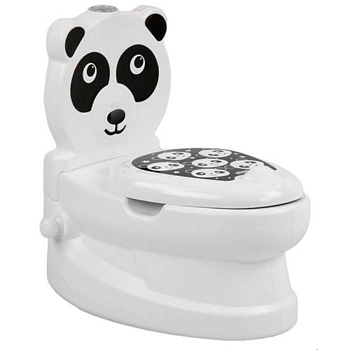Детский горшок унитаз Pilsan Панда 25 х 40 х 40 см White and Black (104231)