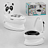 Детский горшок унитаз Pilsan Панда 25 х 40 х 40 см White and Black (104231)