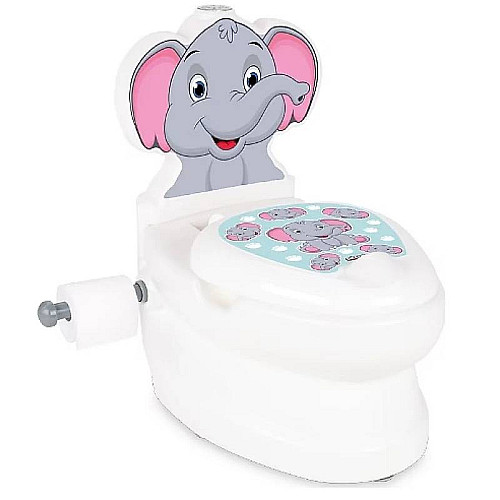 Детский горшок унитаз Pilsan Слоник 25 х 40 х 40 см Multicolor (153334)