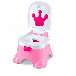 Детский горшок iBaby Potty 34 х 34 х 45 см 4 мелодии Pink (151981)