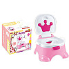 Детский горшок iBaby Potty 34 х 34 х 45 см 4 мелодии Pink (151981)