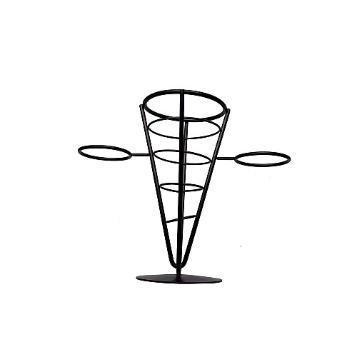 Корзинка для подачи фри Winco WBKH-5 Черная (25016)