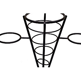 Кошик для подачі фрі Winco WBKH-5 Чорний (25016)