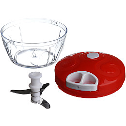 Універсальний подрібнювач овочів Speedy Chopper 300 мл Червоний (hub_np2_0353)