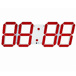 Настенные LED часы CHI-HAI красные, L1-B
