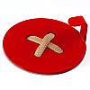 Вешалка настенная Крючок Glozis Button Red H-024 8 х 8 см