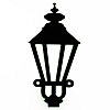 Вешалка настенная Крючок Glozis Lamppost H-022 13 х 9 см