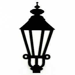 Вешалка настенная Крючок Glozis Lamppost H-022 13 х 9 см