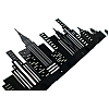 Вешалка настенная Glozis City H-053 50 х 18 см
