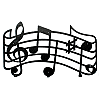 Вешалка настенная Glozis Melody H-049 55 х 32 см