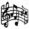 Вешалка настенная Glozis Melody H-049 55 х 32 см