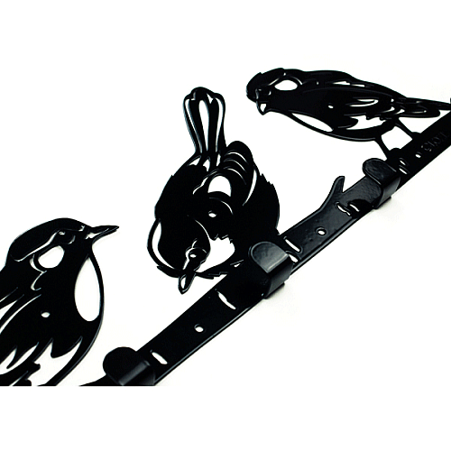 Вешалка настенная Glozis Birds H-066 50 х 16 см